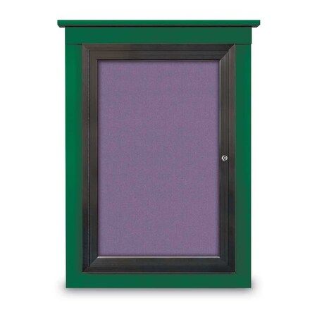Sliding Glass Enclosed Letterboard, 96