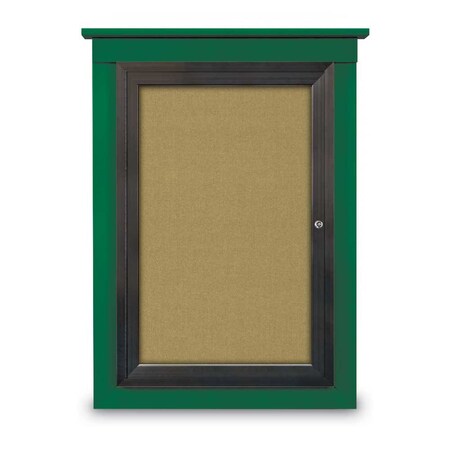 Sliding Glass Enclosed Letterboard, 96