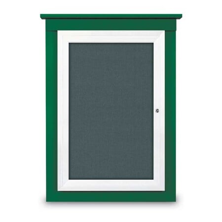 Sliding Glass Enclosed Letterboard, 96