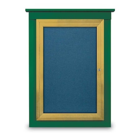Sliding Glass Enclosed Letterboard, 96