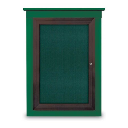 Sliding Glass Enclosed Letterboard, 96