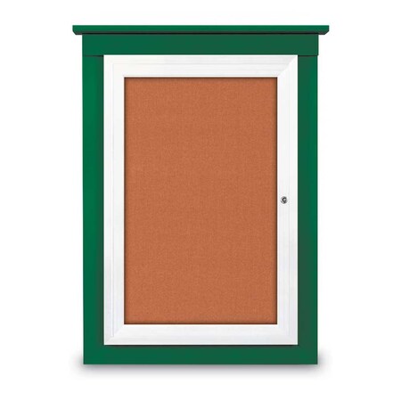 Sliding Glass Enclosed Letterboard, 96