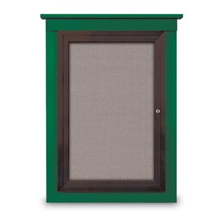 Sliding Glass Enclosed Letterboard, 96