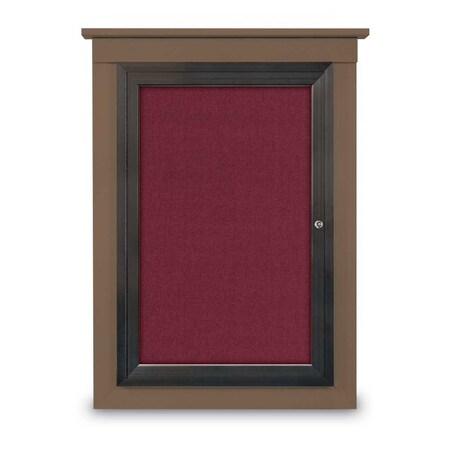 Sliding Glass Enclosed Letterboard, 96