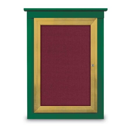 Sliding Glass Enclosed Letterboard, 96