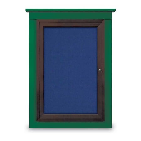 Sliding Glass Enclosed Letterboard, 96