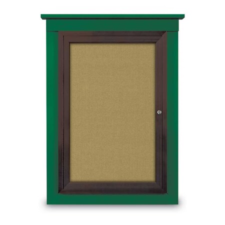 Sliding Glass Enclosed Letterboard, 96