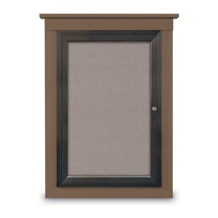 Sliding Glass Enclosed Letterboard, 96