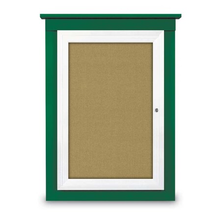 Sliding Glass Enclosed Letterboard, 96
