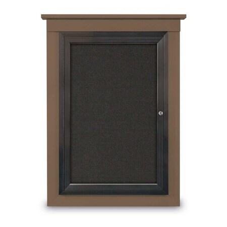 Sliding Glass Enclosed Letterboard, 96