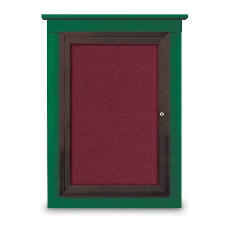 Sliding Glass Enclosed Letterboard, 96