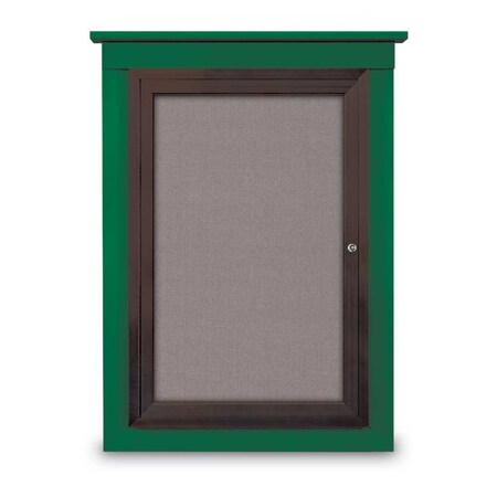 Sliding Glass Enclosed Letterboard, 96