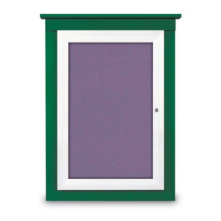 Sliding Glass Enclosed Letterboard, 96