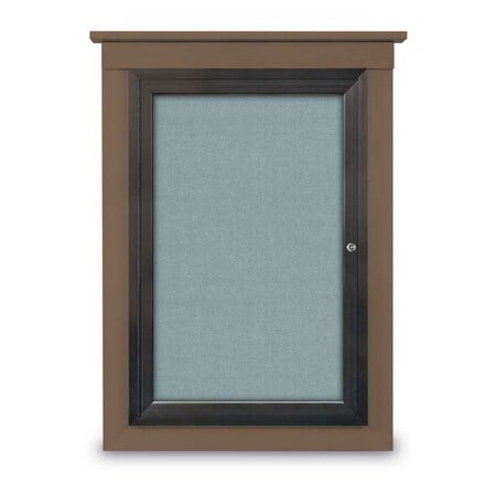 Sliding Glass Enclosed Letterboard, 96