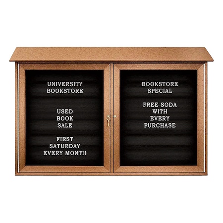 Outdoor Enclosed Letter Board 30