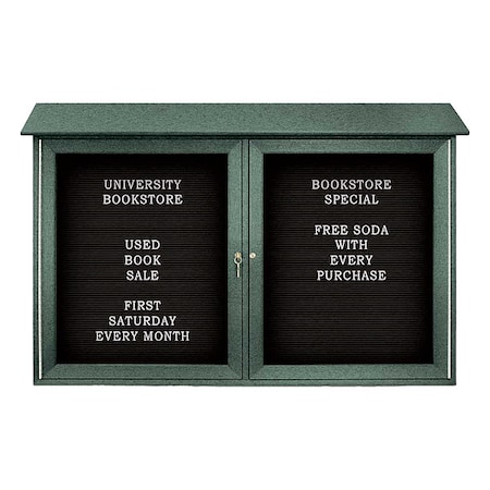 Outdoor Enclosed Letter Board 30