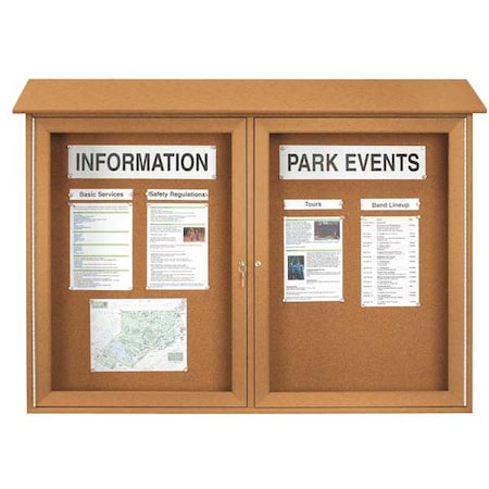 Enclosed Bulletin Board 30