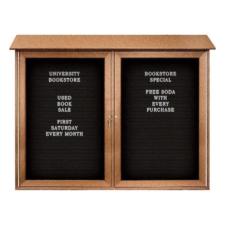 Outdoor Enclosed Letter Board 36