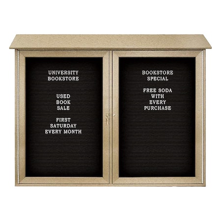 Outdoor Enclosed Letter Board 34