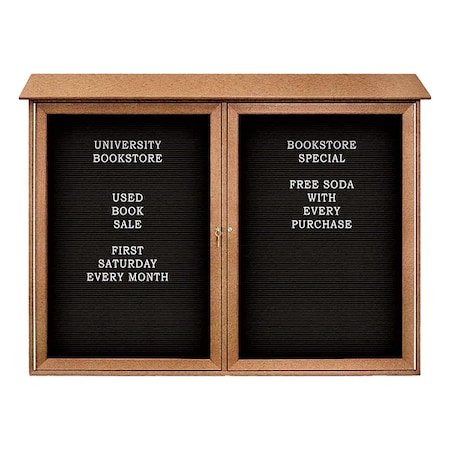 Outdoor Enclosed Letter Board 40