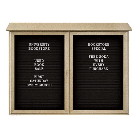 Outdoor Enclosed Letter Board 40