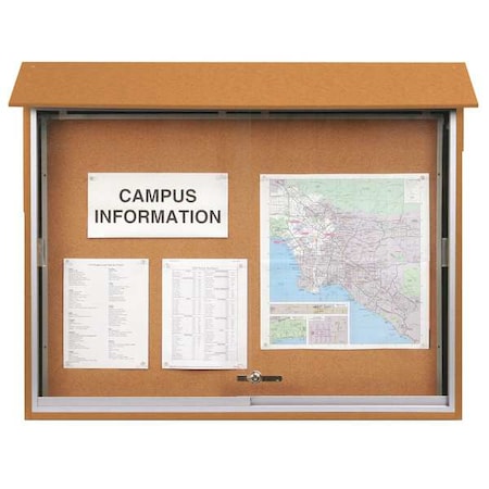 Enclosed Outdoor Bulletin Board 36