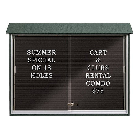 Outdoor Enclosed Letter Board 40