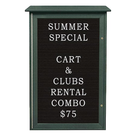 Outdoor Enclosed Letter Board 48