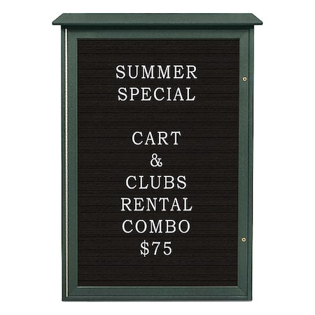 Outdoor Enclosed Letter Board 48