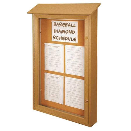 Enclosed Bulletin Board 48