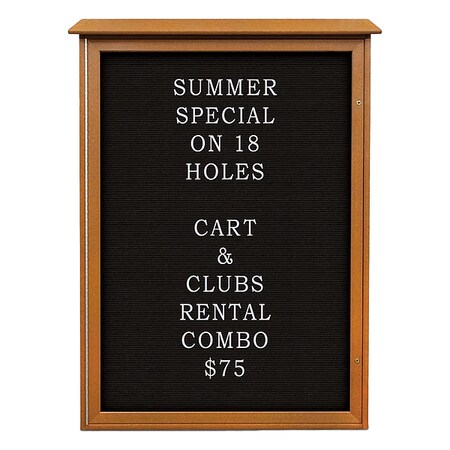Outdoor Enclosed Letter Board 54