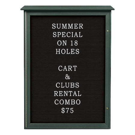 Outdoor Enclosed Letter Board 54