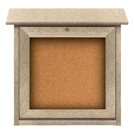 Enclosed Outdoor Bulletin Board, 18