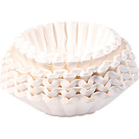 Bunn® Commercial Coffee Filters w/ Flat Bottom 6 Gal. Pack of 250 20125