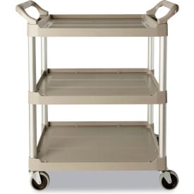 Rubbermaid® Service Cart 3 Shelves 200 lb. Cap. 33-5/8