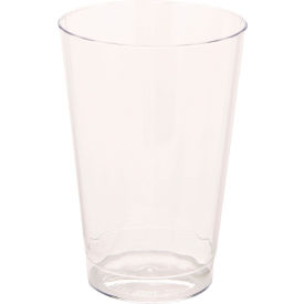 WNA Classic Crystal Plastic Tumblers Fluted Tall 12 oz. Capacity Clear 20/Pack 12 Packs/Carton WNA CC12240