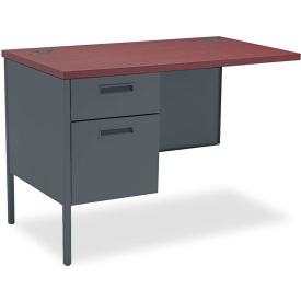 HON®Metro Classic Series Left Pedestal Desk 42