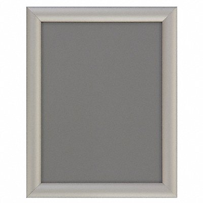 Poster Frame Silver 8-1/2 x 11in Acrylic MPN:UVNSF811