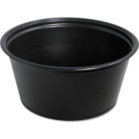 Dart® Conex Complements Portion/Medicine Cups 3.25 oz. Capacity Black Pack of 2500 325PCBLK