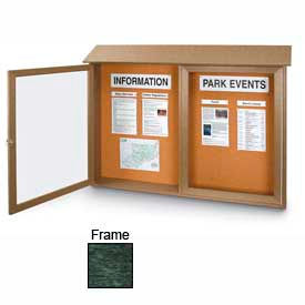 United Visual Products Double-Door Outdoor Message Center - 45