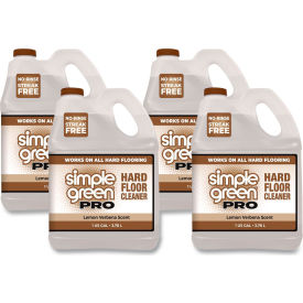 Simple Green® Pro Hard Floor Cleaner Lemon Verbena Scent 1 Gallon Bottle 4/Case 510100405128