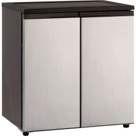 Avanti® Side By Side Refrigerator/Freezer 5.5 Cu. Ft. Capacity Black/Stainless Steel RMS551SS