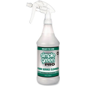 Simple Green® Pro Ready-To-Use Food Service Cleaner Unscented 32 oz. Spray Bottle 12/Case 610101201032