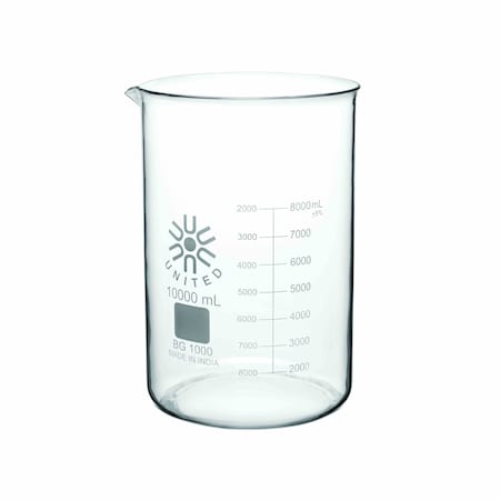 Beaker, Low-Form, Borosilicate, 10000 mL MPN:BG1000-10000