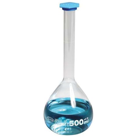 Volumetric Flask, w/Snap Cap, 100 mL, PK12 MPN:FG5581-100