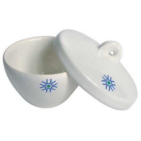 Cover, Porcelain, Glazed, 1150C, 66mm, White MPN:J-130