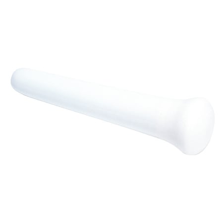 Pestle, Porcelain, Unglazed, 1150C, White MPN:J-207