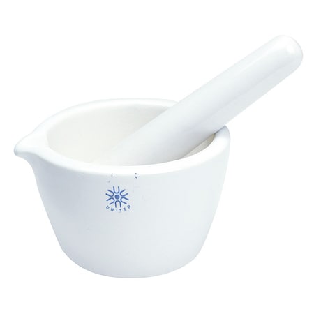 Mortar and Pestle, Porcelain, Glzd, 1150C MPN:JMD275