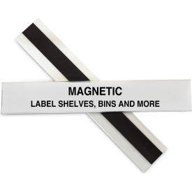 C-Line® HOL-DEX Magnetic Shelf/Bin Label Holders Side Load 1