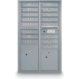 United Visual Products 4C Horizontal Mailbox N1029410 51-1/4